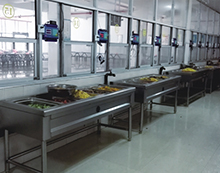 学校食堂分餐间