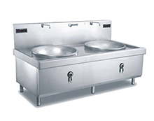 双头电磁大炒炉