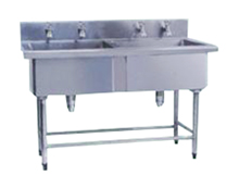 不锈钢双星洗物池