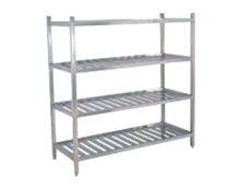 不锈钢四层放物架