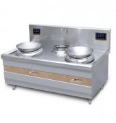 电磁双头小炒炉